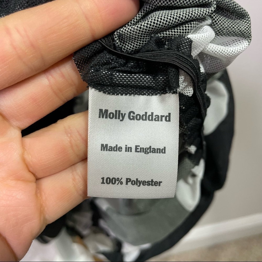 Molly Goddard Black and White Scarlett Dress sz 8 - Picture 8 of 12